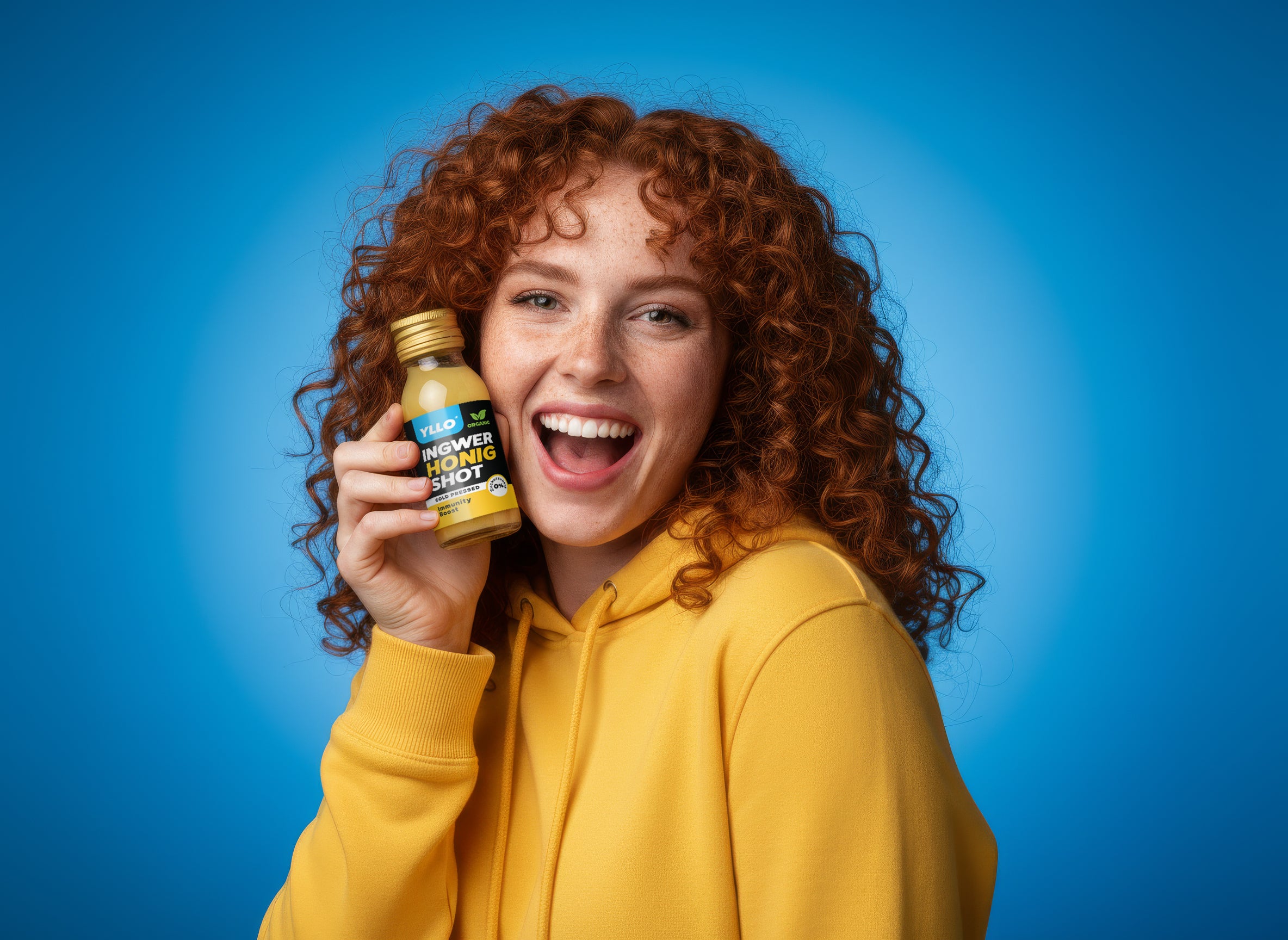 YLLO Organic Ginger Shots – Natural Energy, Focus & Immune Boost ...